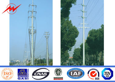 Çin Outdoor Polygonal Q345 Material 30FT Electric Power Pole 1 Section Tedarikçi