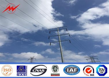 Çin 110KV multisided electrical power pole for over headline project Tedarikçi