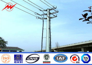 Çin High voltage steel pole 90ft Galvanized Steel Pole for power transmission Tedarikçi