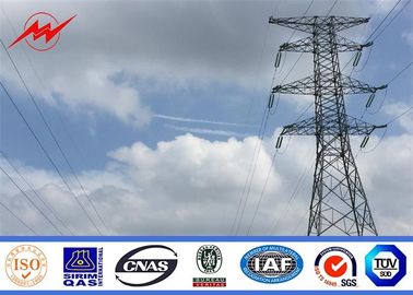 Çin Customized Tapered Tubular Steel Electric Power Pole Structures , ISO9001 Tedarikçi
