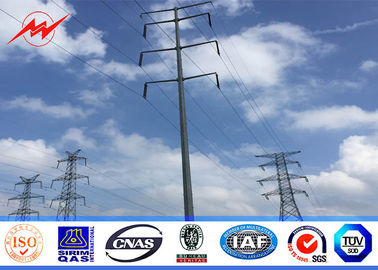Çin Conical 40ft 138kv Steel Utility Pole for electric transmission distribution line Tedarikçi