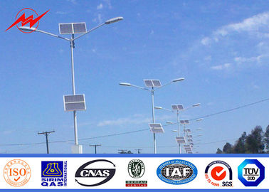 Çin Double Arm 40w / 80w LED Commercial Outdoor Light Poles Wind - proof 136km/h Tedarikçi