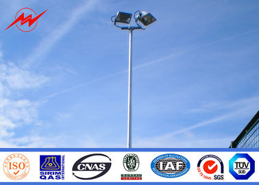Çin Outdoor Hot Dip Galvanization High Mast Park Light Pole / High Mast lighting Tower Tedarikçi