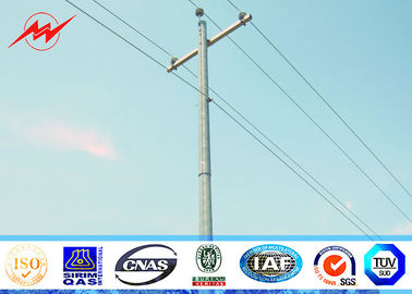 Çin 2m Planting Depth 13m Overall Height Tapered Electric Power Poles Transmission Power Line Tedarikçi