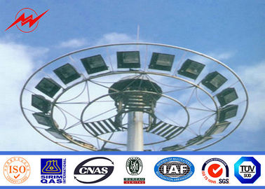 Çin Anti - Corrosion Round High Mast Pole with 400w HPS lights Bridgelux Chips Tedarikçi