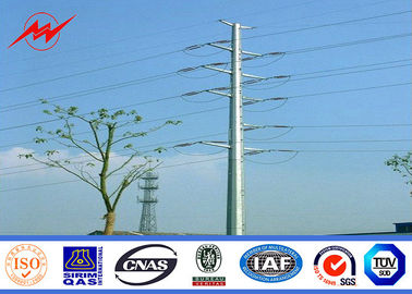 Çin 11.8m 2.5kn Load Electrical Power Pole 90% Welding Surface Treatment Tedarikçi