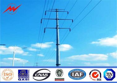 Çin 33kv Octagonal Electrical Power Pole As Steel Transmission Poles Tedarikçi