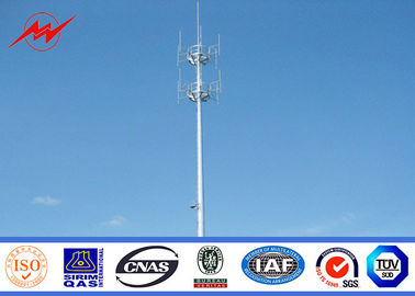Çin Octagonal 90FT Outdoor Monopole Cell Tower Communication Distribution Tedarikçi