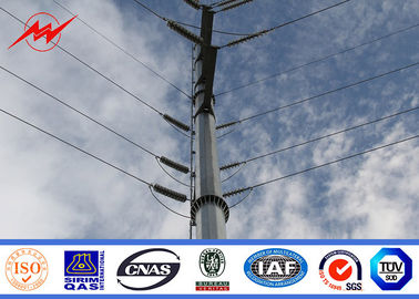 Çin 12m 500Dan Steel Utility Pole For 110kv Electrical Transmission Line Tedarikçi