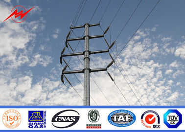 Çin 9m Electrical Street Lamp Pole Powerful Distribution Line Electric Power Pole Tedarikçi