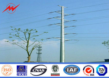 Çin ICQ 16m 139kv Octagonal Poles Electrical Steel Power Pole For Mining Industry Tedarikçi