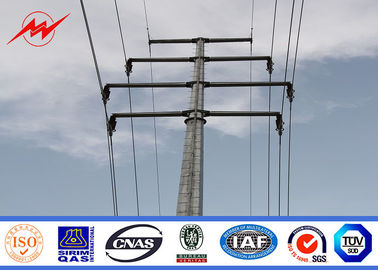 Çin EN10149 S500MC High Power Steel Utility Pole For Electrical Transmission , 5-80m Height Tedarikçi
