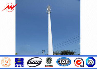 Çin Communication Distribution Mono Pole Tower Customized Tapered 90 FT - 100 FT Tedarikçi