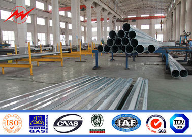 Çin ISO 9001 Steel Metal Power Pole For 10M 33kv Transmission Line Tedarikçi
