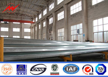 Çin 28.5m Gr65 Material Steel Transmission Poles Lattice Welded Steel Power Pole Tedarikçi