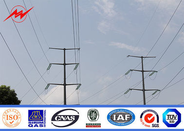 Çin Tapered Conical Power Distribution Poles For Electrical Distribution Line Tedarikçi