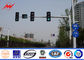 Custom Roadway 3m / 4m / 6m Galvanized Traffic Light Pole with Signal Tedarikçi