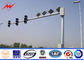 Custom Roadway 3m / 4m / 6m Galvanized Traffic Light Pole with Signal Tedarikçi