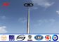 35m Highway High Mast Street Lamp Poles with 1000w Metal Halide Lamp Auto - Lifting System Tedarikçi