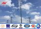 High voltage multisided electrical power pole for electrical transmission Tedarikçi