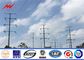 Electricity Utilities Polygonal Electrical Power Pole For 110 KV Transmission Tedarikçi