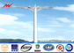 15M LED High Mast Light Pole Highway / Airport High Mast Lighting Pole ISO 9001 Tedarikçi