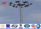 Airport 30M HDG High Mast Pole with double lantern panel for 100 square meters stadium lighting Tedarikçi