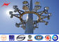 20 meters powder coating High Mast Pole including all lamps with auto rasing system Tedarikçi