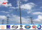 Conical 40ft 138kv Steel Utility Pole for electric transmission distribution line Tedarikçi