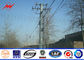 12sides 25ft 69kv Steel Utility Pole for Power Distribution structures with climbing rung Tedarikçi