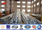 Round 35FT 40FT 45FT Distribution Galvanized Tubular Steel Pole For Airport Tedarikçi