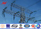 500kv Power Electric Transmission Mono Pole Tower Steel Monopole Antenna Tower Tedarikçi