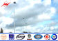 Waterproof 36m Welding Black Colar High Mast Pole for Airport lighting Tedarikçi