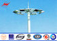 Professional 25m 8 Sides Galvanized Steel Outdoor Square Light Pole 10  KV ~550 KV Tedarikçi
