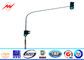 6m Single Bracket Galvanized Traffic Street Light Pole 3mm Thickness Tedarikçi