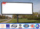 Multi Color Roadside Outdoor Billboard Advertising , Steel Structure Billboard Tedarikçi