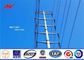 20FT 25FT 30FT Galvanization Electrical Power Pole For Philippines Tedarikçi