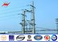 33kv 10m Transmission Line Electrical Power Pole For Steel Pole Tower Tedarikçi