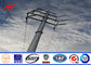 3mm Thickness Overhead Line Steel Power Poles 35FT Transmission Line Poles Tedarikçi