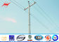 Customized 110KV Polygonal Steel Tubular Pole Street Lamp Highway Lighting Pole Tedarikçi