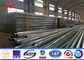 Electrical Power Distribution Steel Power Pole Galvanized 12m ASTM A123 Q345 Tedarikçi