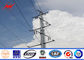 Rural Antenna Telecommunication Application Steel Electrical Utility Poles 9m Tedarikçi