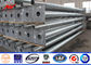 12 Sides 2.5KN Load 15m Galvanised Steel Poles Burial Type Galvanization Standard Tedarikçi