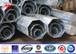 35 FT Galvanized Steel Tubular Pole 69 Kv Steel Transmission Poles Pakistan Standard Tedarikçi