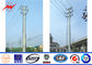 Galvanization Electrical Power Pole 69 kv Transmission Line Poles ASTM A123 Standard Tedarikçi