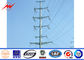 Galvanization Electrical Power Pole 69 kv Transmission Line Poles ASTM A123 Standard Tedarikçi
