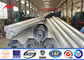 400 KV Steel Utility Galvanized Steel Poles With Shock Resistance Power Line Tedarikçi