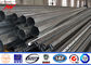 12m 350daN Electric Galvanized Steel Pole Bitumen Diameter 120mm - 280mm Tedarikçi