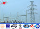 BV Certification 20M Galvanized Steel Pole Steel Power Poles For Power Transmission Tedarikçi