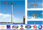 15 - 30 M Q345 Steel Tubular Pole Stadium High Mast Lighting Pole With 16 Lights Tedarikçi